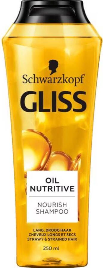 Schwarzkopf Gliss Kur Oil Nutritive Nourish Shampoo 250ML