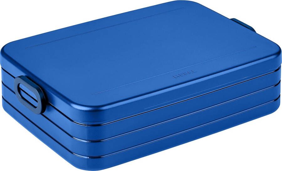 Mepal – Lunchbox Take a Break large – Geschikt voor 8 boterhammen – Vivid blue – Lunchbox voor volwassenen