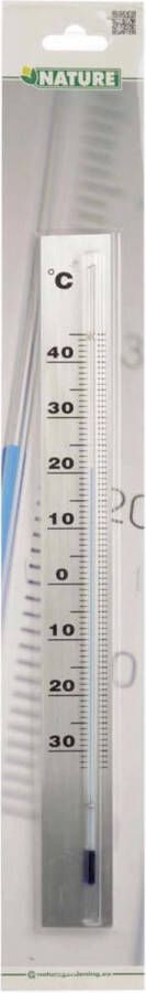Nature Muurthermometer Aluminium thermometer