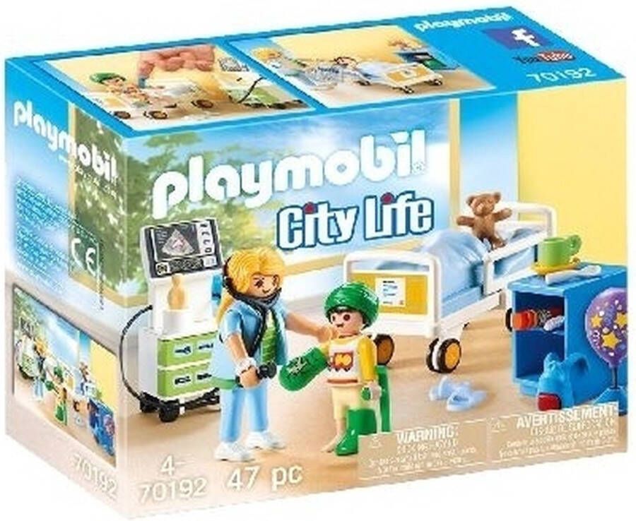 Playmobil Â City Life 70192 kinderziekenhuiskamer