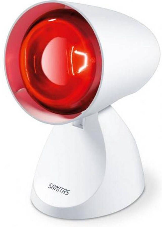Sanitas SIL 06 Infraroodlamp Verstelbaar: 5 kantelstanden Medisch gecertificeerd Incl. bril 100 Watt 2 Jaar garantie