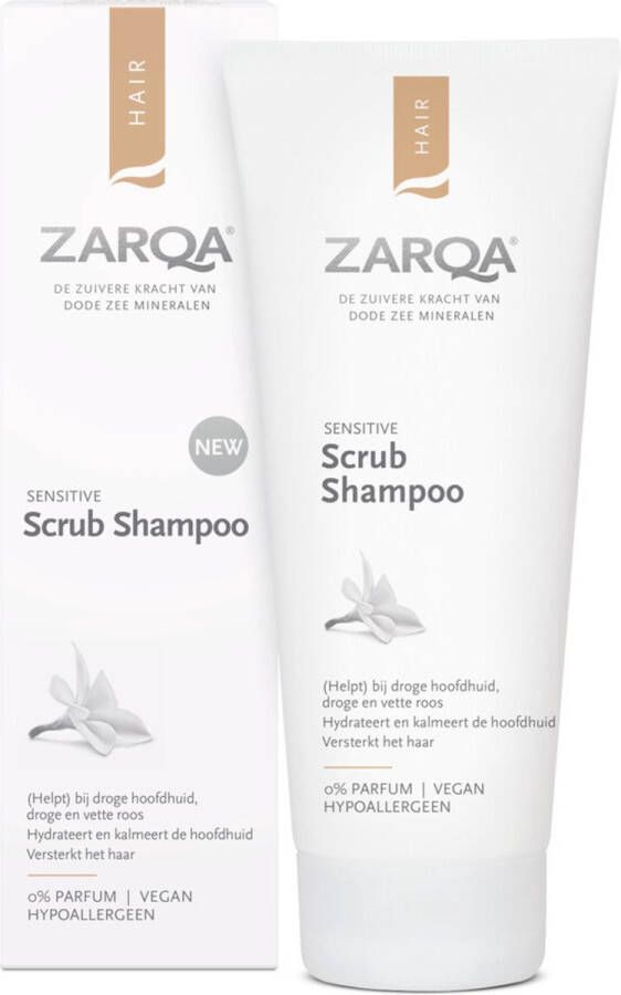 Zarqa Sensitive Scrub shampoo 200 ml