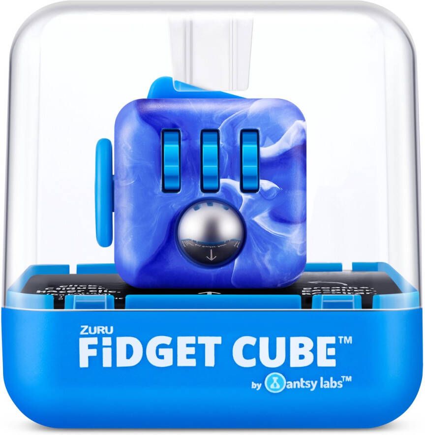 FIDGET CUBE BY ANTSY LABS ZURU Fidget Cube van Antsy Labs serie 4 Fidget Cube blauw