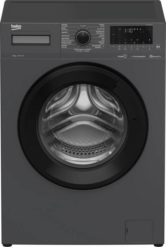 Beko WTV8716XAST Homewhiz SteamCure™ Wasmachine