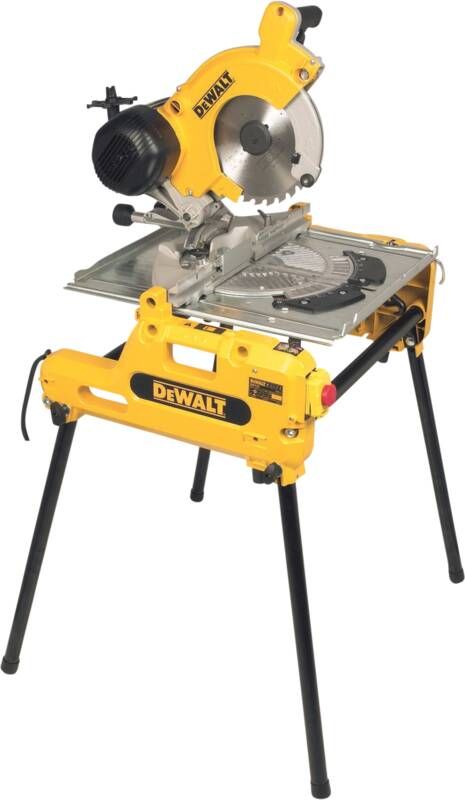 DeWalt DW743N Tafel afkort- en verstekzaag combinatiezaagmachine 2000W 250 x 30mm