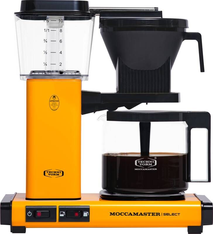 Moccamaster KBG Select Yellow | Filterkoffiezetapparaten | Keuken&Koken Koffie&Ontbijt | 8712072539846
