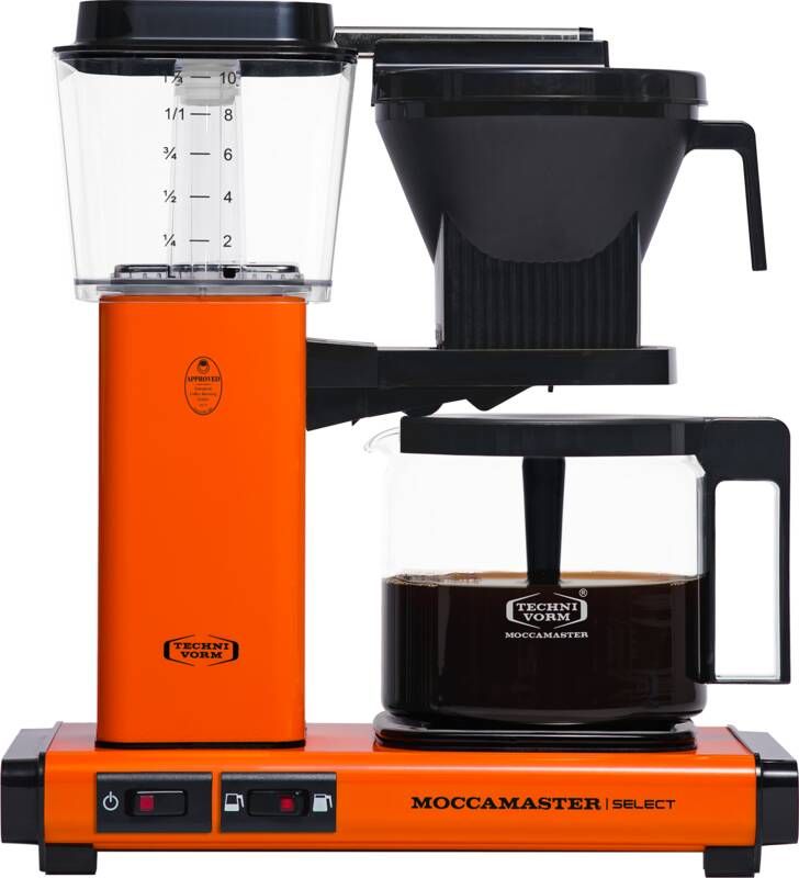 Moccamaster KBG Select Orange | Filterkoffiezetapparaten | Keuken&Koken Koffie&Ontbijt | 8712072539860