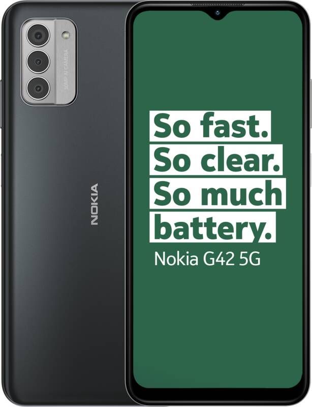 Nokia G42 128GB Grijs 5G