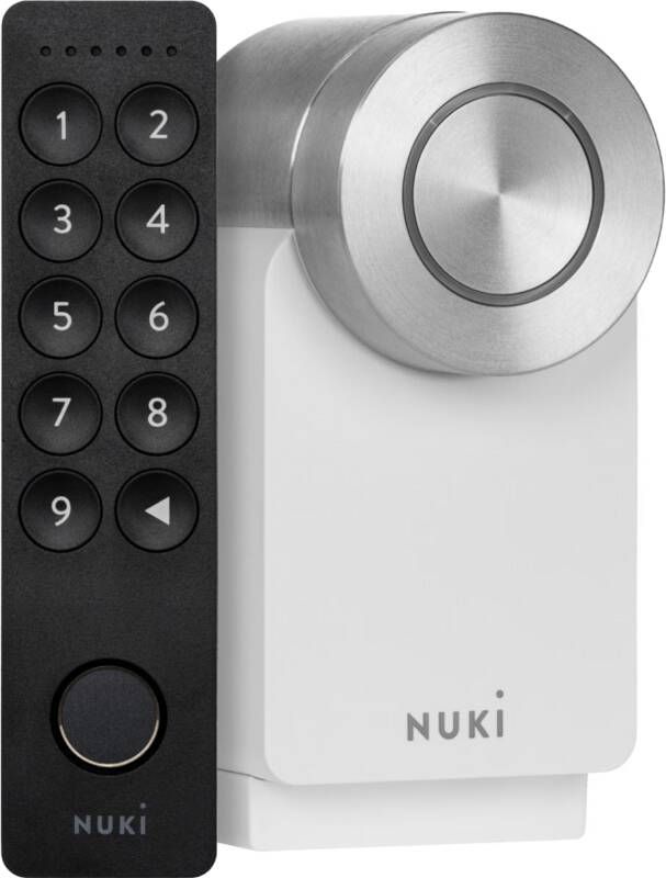 Nuki Smart Lock Pro Wit + Keypad 2.0