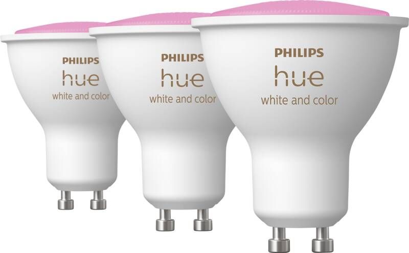 Philips Hue WCA 4.3W GU10 3P EUR | elektronica en media | Smart Home Slimme Verlichting | 8719514342767