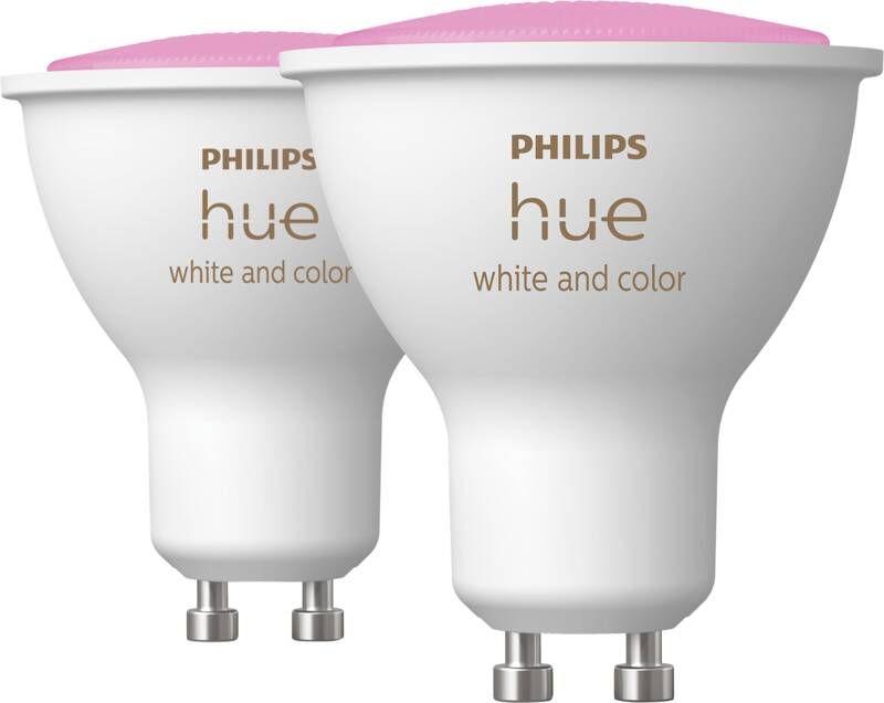 Philips Hue White and Color GU10 2-pack