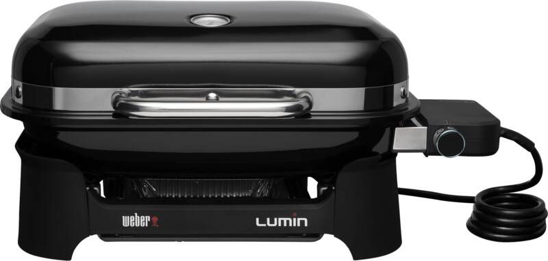 Weber Lumin Compact Elektrische barbecue Zwart 27 9 x 58 6 x 41 2 cm 1 Brander