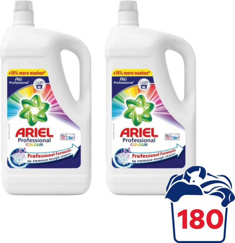 Ariel Proffesional Vloeibaar Wasmiddel Color 180 wasbeurten 8 10L