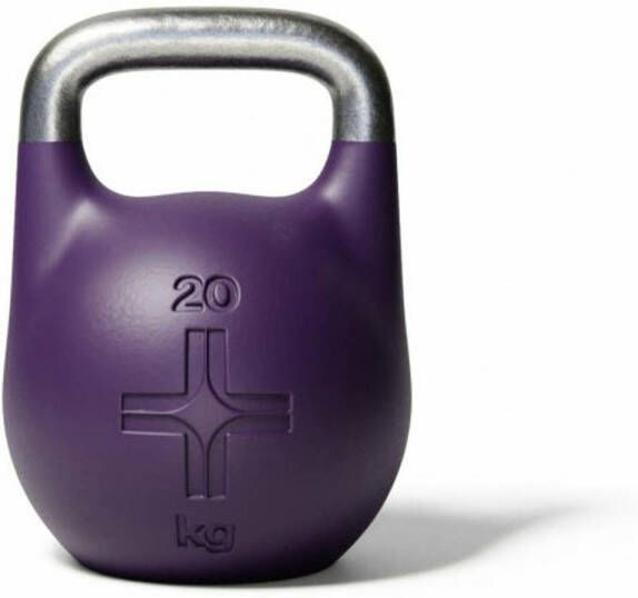 Gorilla Sports TRYM Competitie Kettlebell 20 kg Paars Staal