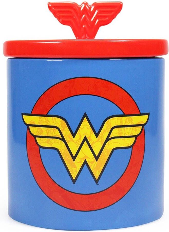DC Comics Half Moon Bay Wonder Woman Voorraadpot Cookie Jar Blauw