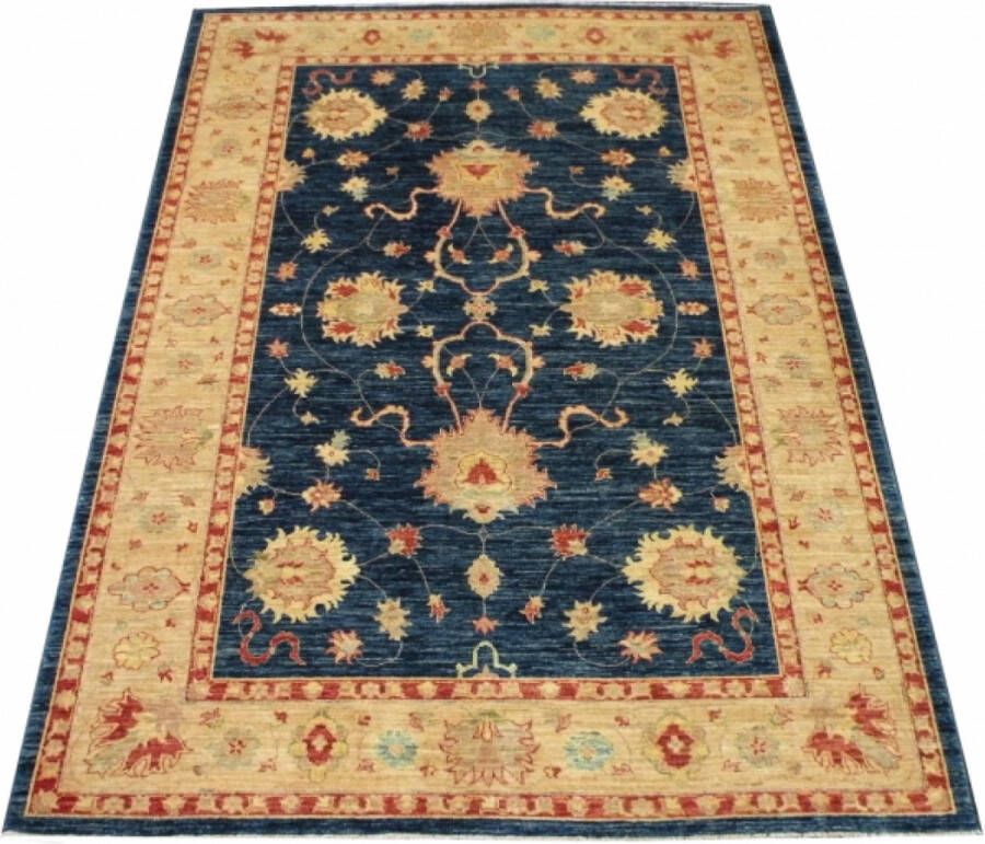 De Munk Carpets Vloerkleed Ziegler tapijt blue gold 170x240