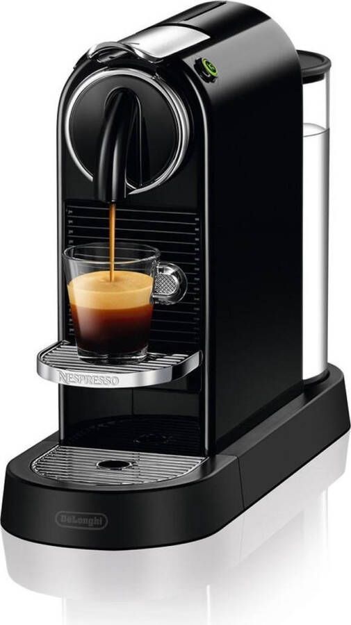 Nespresso Koffiecapsulemachine CITIZ EN 167.B van DeLonghi Black inclusief welkomstpakket met 14 capsules