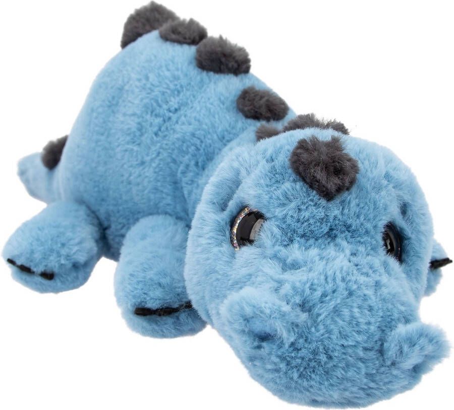 Depesche Dino World knuffel dino blauw 50 cm
