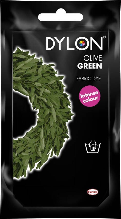 Dylon Textielverf Handwas Olive Green 50 Gram