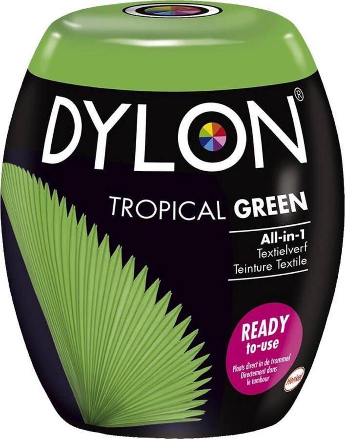 DYLON Wasmachine Textielverf Pods Tropical Green 350g