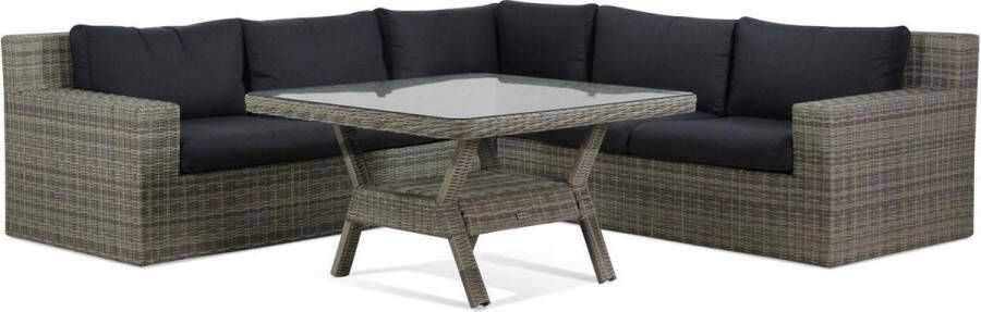 Garden Collection s Amico Napoli 123 cm dining loungeset 4-delig