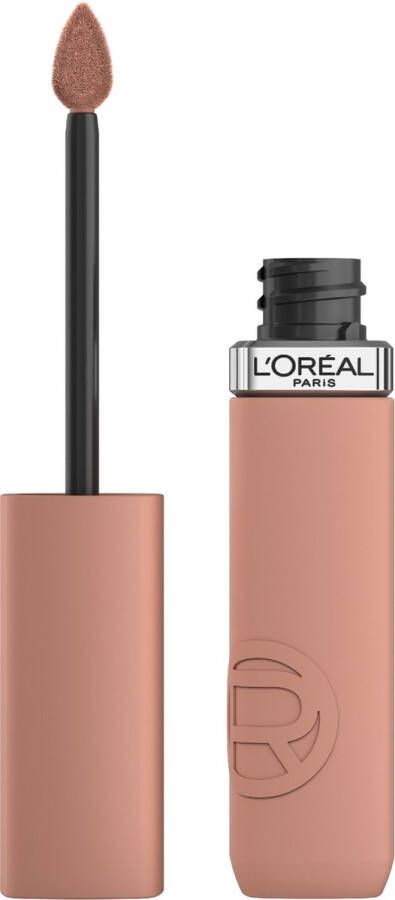 L Oréal Paris L'Oréal Paris Infaillible Matte Resistance lippenstift – Langhoudende Vloeibare Lipstick met een matte finish Verrijkt met Hyaluronzuur -105 Breakfast in Bed 5ml