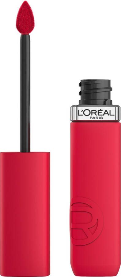 L Oréal Paris L'Oréal Paris Infaillible Matte Resistance lippenstift – Langhoudende Vloeibare Lipstick met een matte finish Verrijkt met Hyaluronzuur 245 French Kiss 5ml
