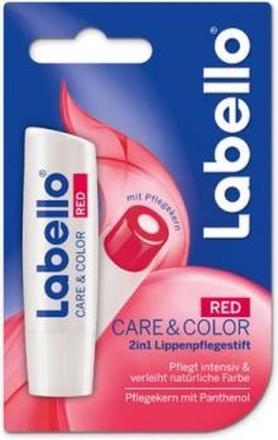 Labello Care & Colour Red Lippenbalsem 5 5ml