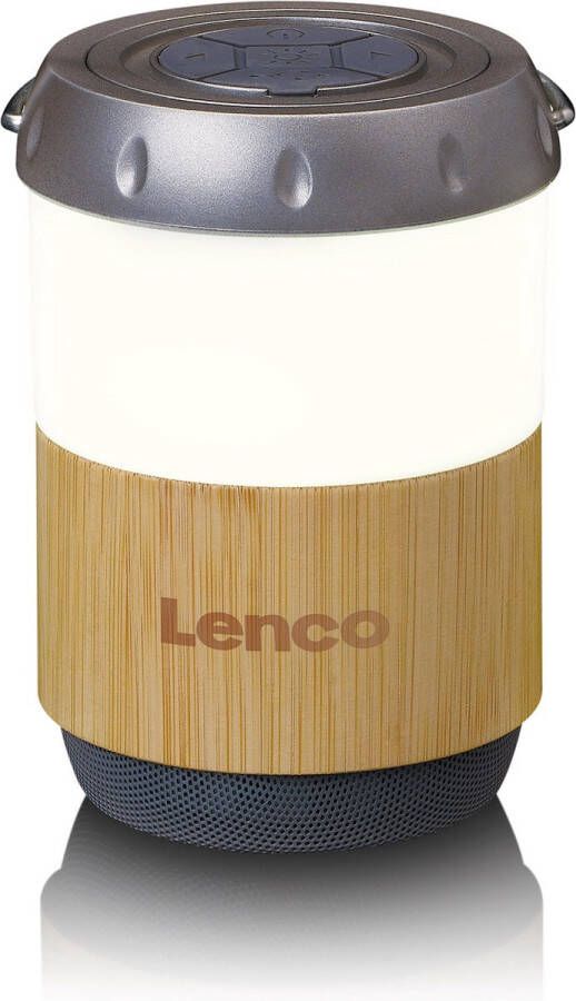Lenco Btl-030 Draagbare Lamp Met Bluetoothspeaker – 3 Intensiteiten