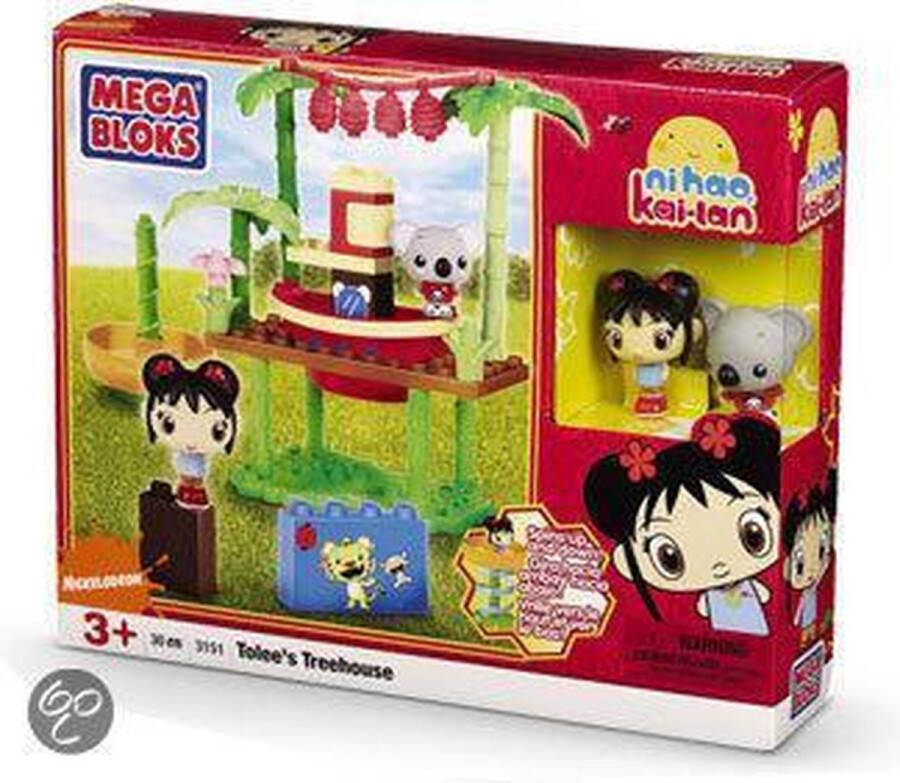 Mega Bloks Ni Hao Kai-Lan Tolee's Boomhuis- Contstructiespeelgoed