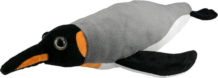 Nature planet pluche pinguin knuffeldier zwemmend 44 cm Hoge kwaliteit knuffels