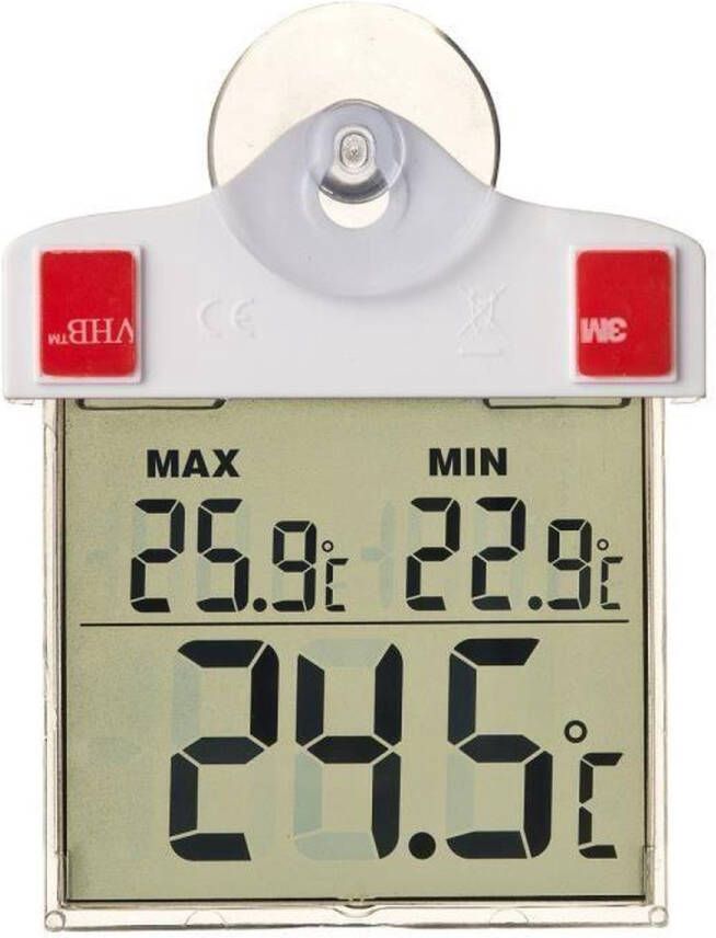 Nature Raamthermometer Min-Max digitaal thermometer