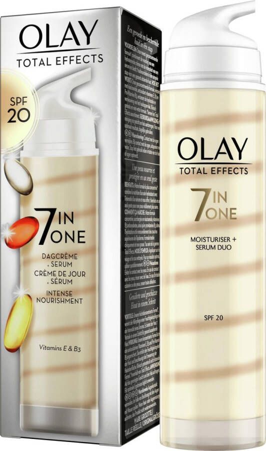 Olay Total Effects Duo hydraterende dagcrème + serum SPF 20 40 ml