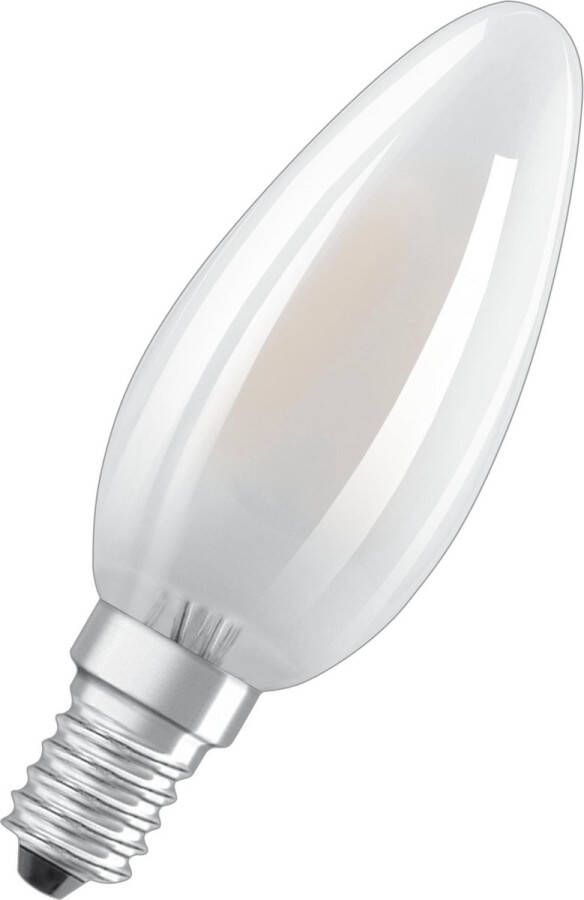 Osram 4058075434486 LED-lamp Energielabel E (A G) E14 Kaars 6.5 W = 60 W Warmwit (Ø x l) 35 mm x 97 mm 1 stuk(s)
