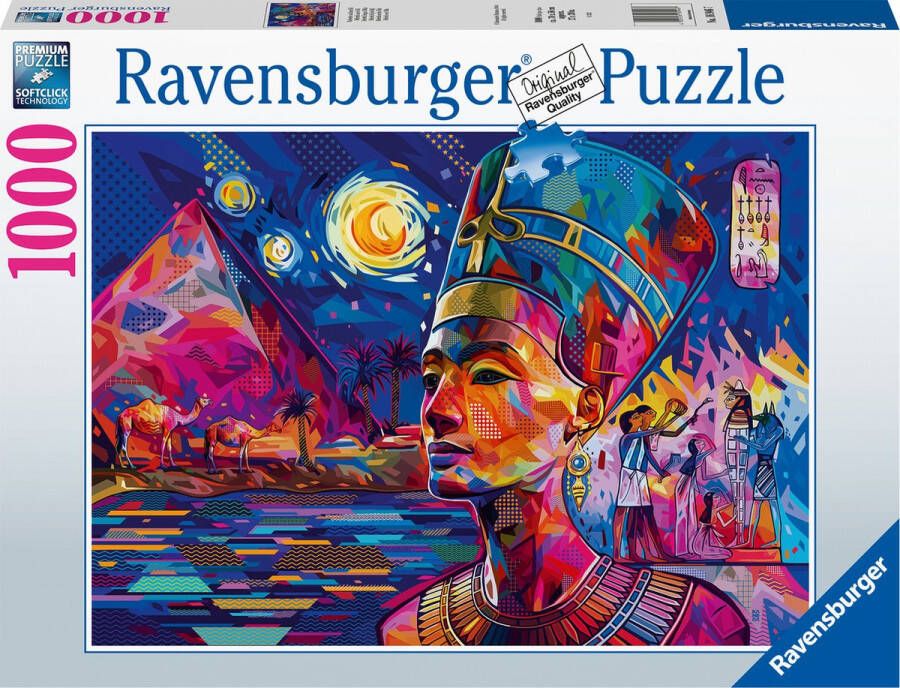 Ravensburger Puzzel 1000 stukjes Nefertiti bij de Nijl