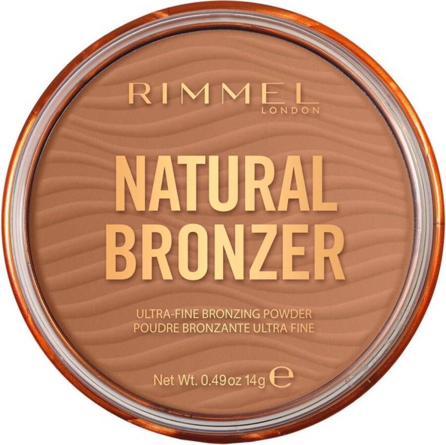 Rimmel London Natural Bronzer Ultra-Fine Bronzing Powder 004 Sundown