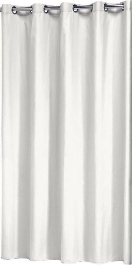 Sealskin douchegordijn Coloris Polyester Katoen 180 x 200 cm Wit