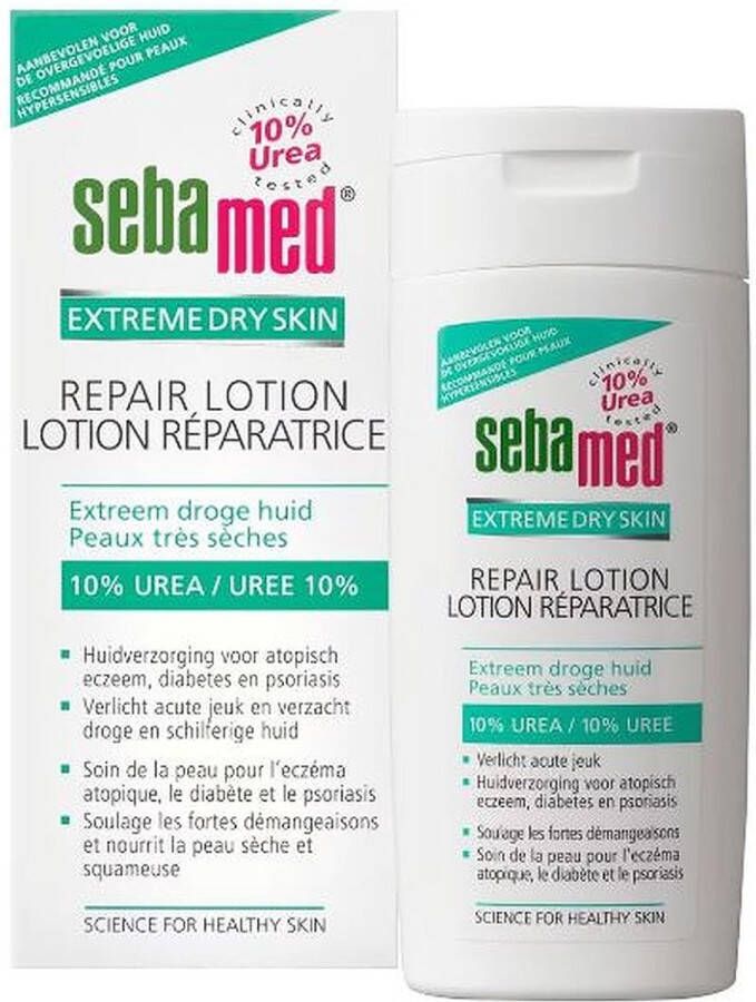 Sebamed Extreme Dry Repair Lotion 10% Urea 6x200ml- Voordeelverpakking