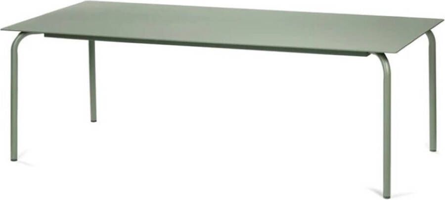 Serax Vincent Van Duysen August tafel 220x100cm H75cm eucalyptus groen