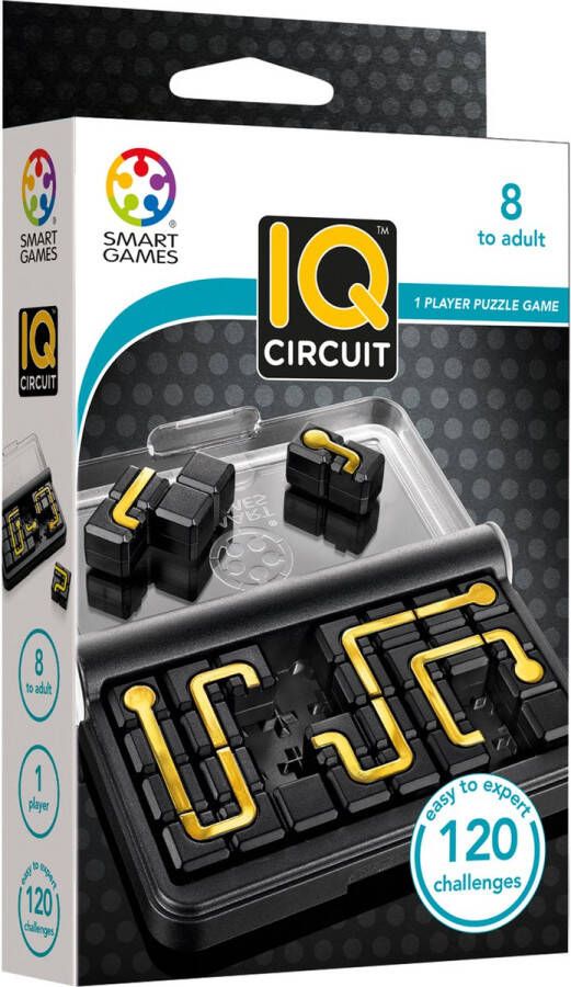 SmartGames IQ Circuit 120 opdrachten Denkspel