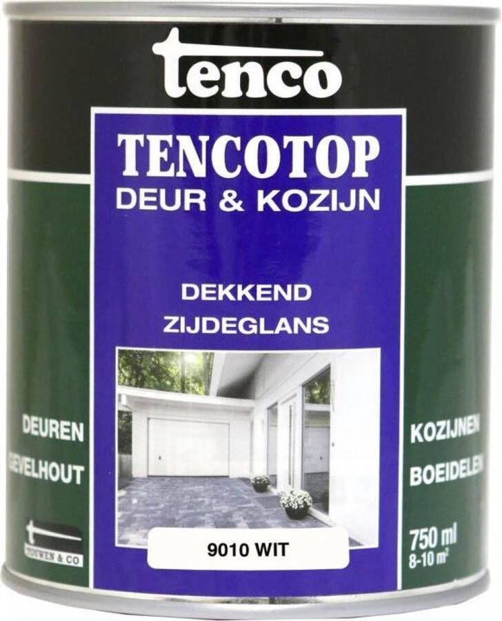 Tenco Top Dekkend Houtbescherming 64 Wit 750 ml