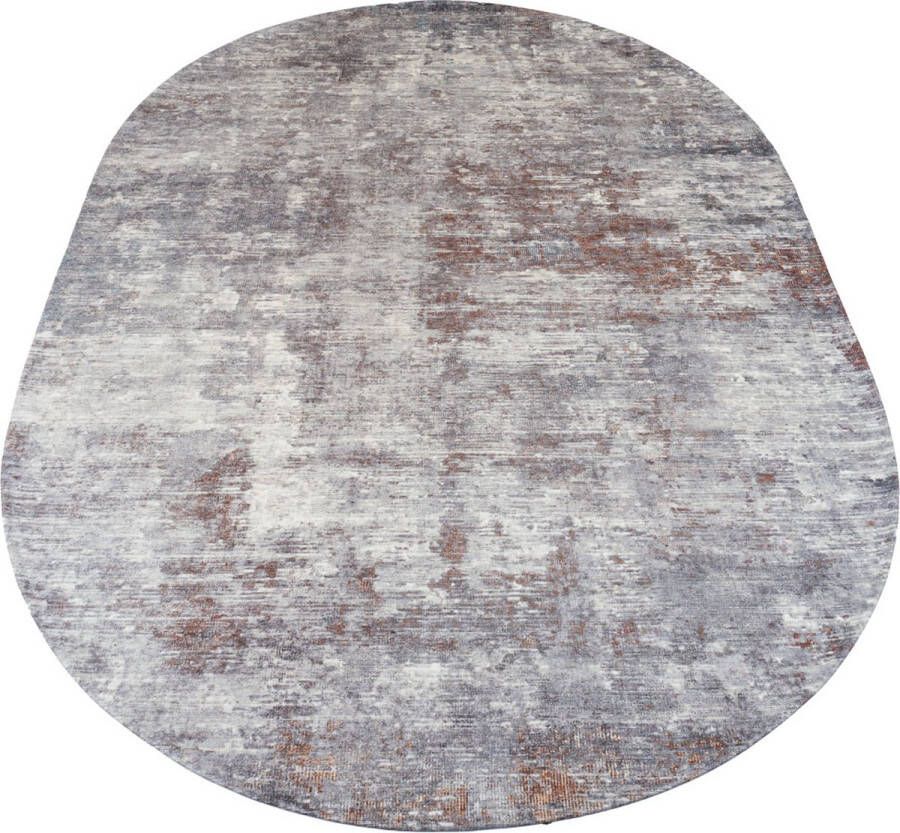 Veer Carpets Vloerkleed Yara Gold Ovaal 160 x 230 cm