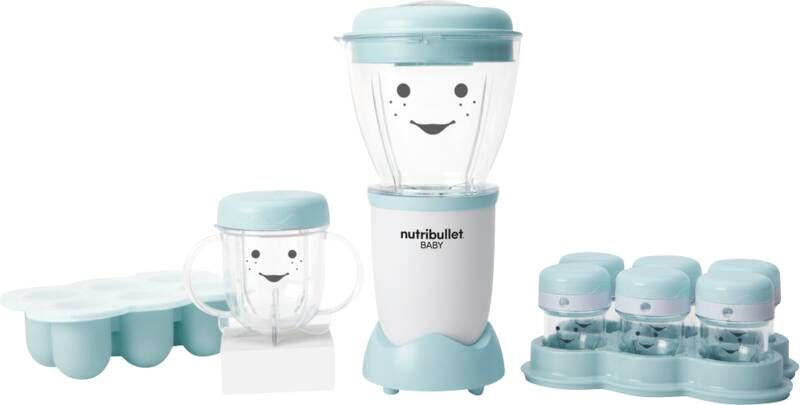 NutriBullet Baby Bullet Blender Voor babyvoeding 18-delig Handige accessoires
