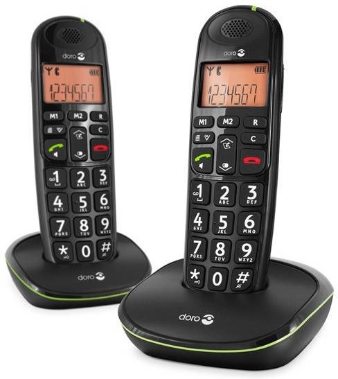 Doro PhoneEasy 100W Duo | Vaste telefoons | Telefonie&Tablet Bel&SMS | 250-70005